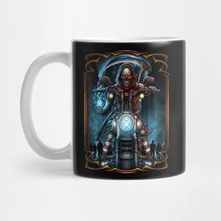 Grim Reaper Motorcycle Mug